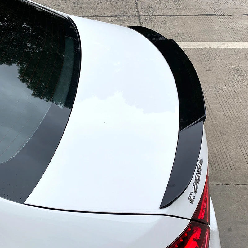 Mercedes C-Klasse W206 Limousine Hochglanz Schwarze Brabus Style Heckspoiler (2022+)