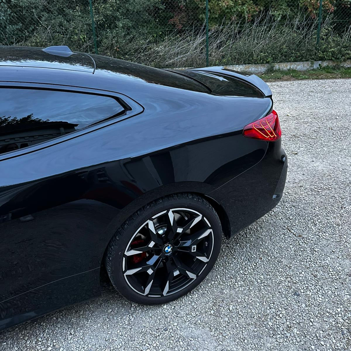 BMW Série 4 G22 / M4 G82 Carbone Pré-imprégné Style Compétition Becquet arrière par OPTIC (2020+)