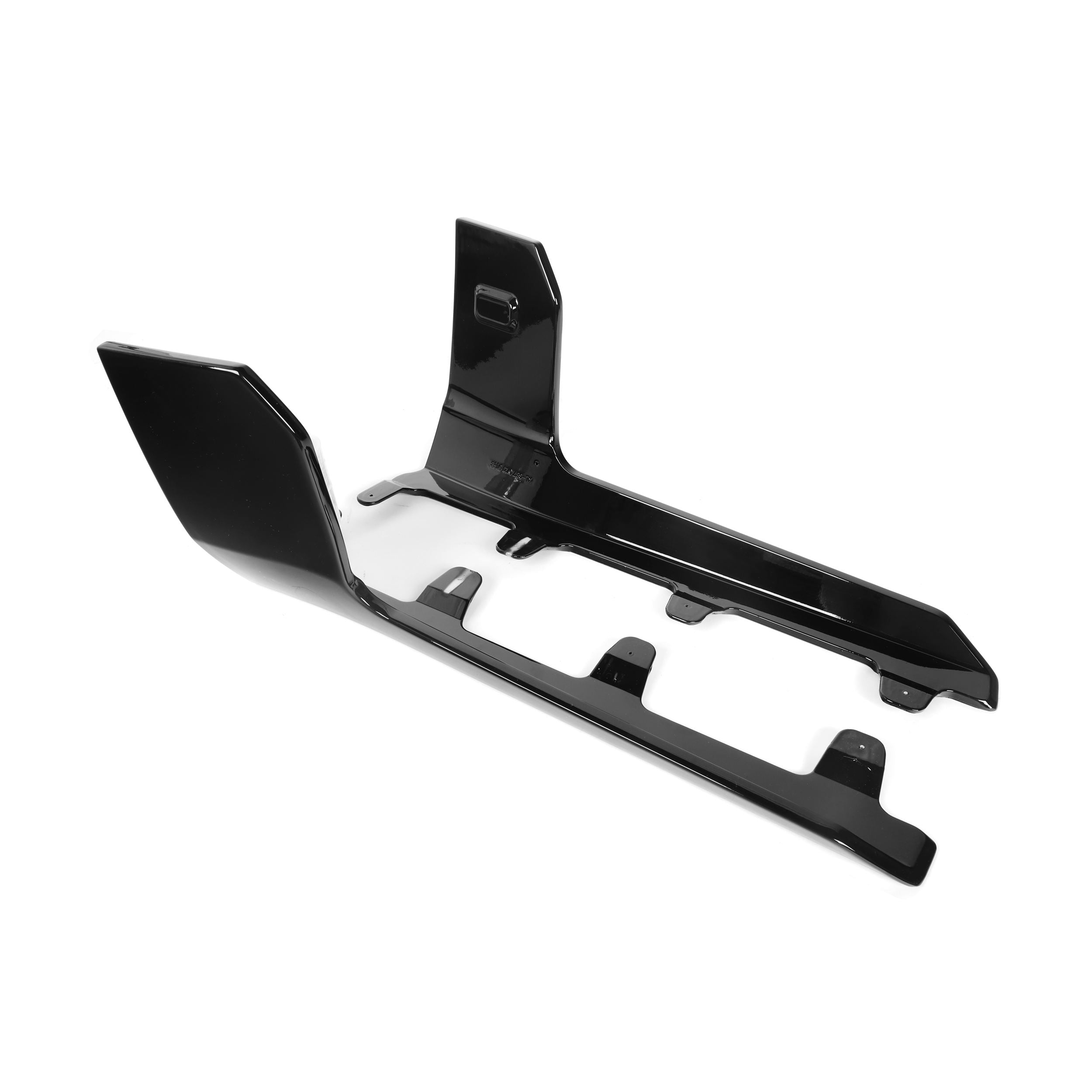 BMW M2 G87 Schwarz Hochglanz Seitenschwellerlamellen (2023+)