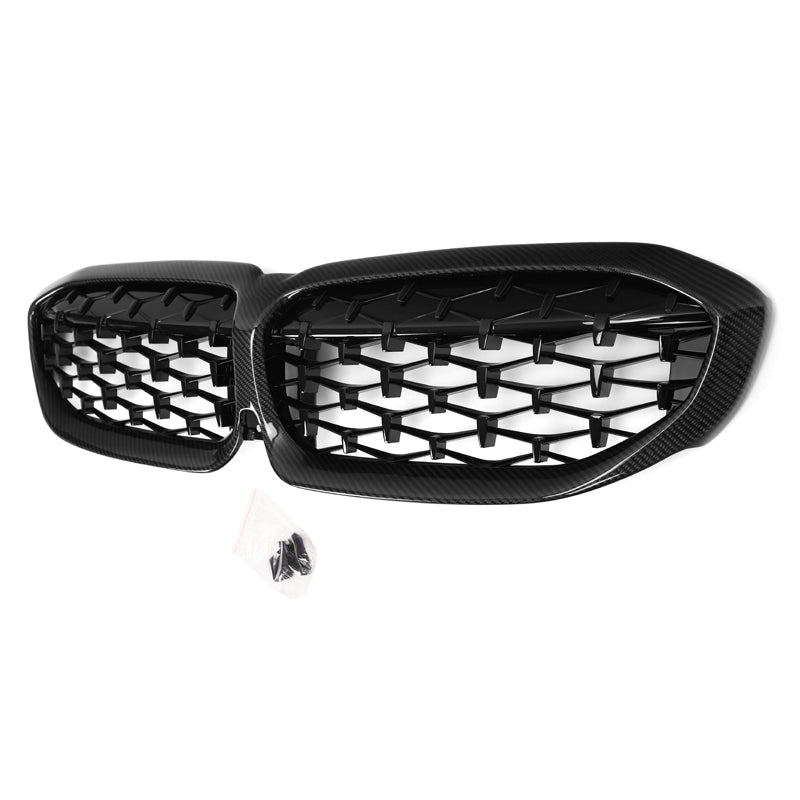 BMW 3er G20/G21 PRE-LCI Carbon Diamant Nieren Grill (2019-2022)
