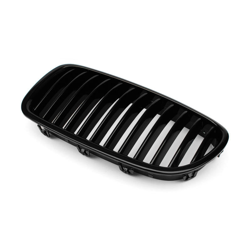 BMW 5er / M5 F10/F11 Hochglanz Schwarze Einzellamellen Nieren Grill (2010-2017)