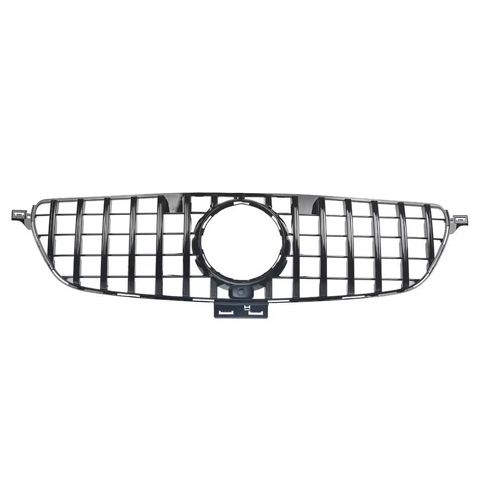 Mercedes GLE C292 Coupe Hochglanz Schwarze Panamericana GT Style Grill (2015-2019)