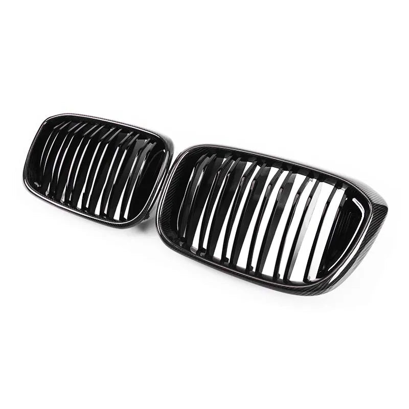 BMW X3/X4 G01/G02 und X3M/X4M F97/F98 Carbon Nieren Grill (2017-2020)