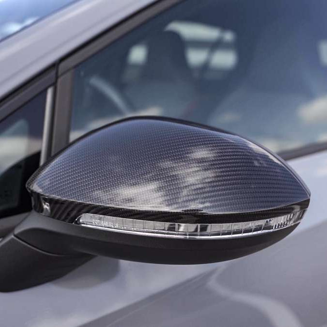 Vw Golf MK8 Pre-Preg Dry Carbon Fibre Wing Mirror Covers By OPTIC (2019+)