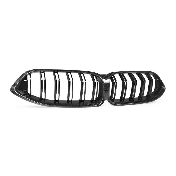 BMW 8er G14/G15/G16 und M8 F91/F92/F93 Prepreg-carbon Doppellamellen Nieren Grill (2018-2023)