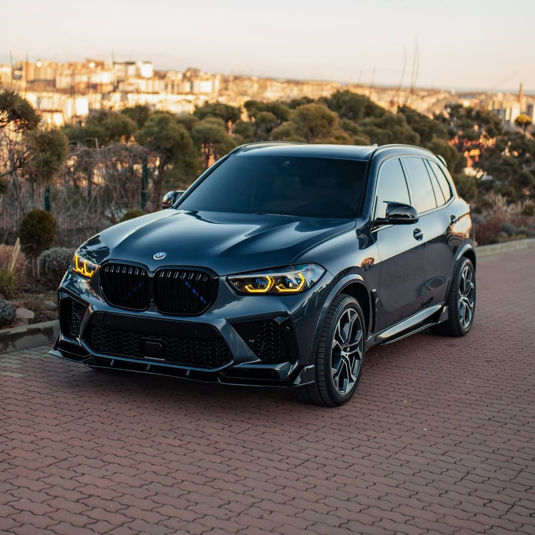 Gelbe CSL-Stil DRL LED-Module für BMW X5M/X6M (F95/F96) (2019-2022)