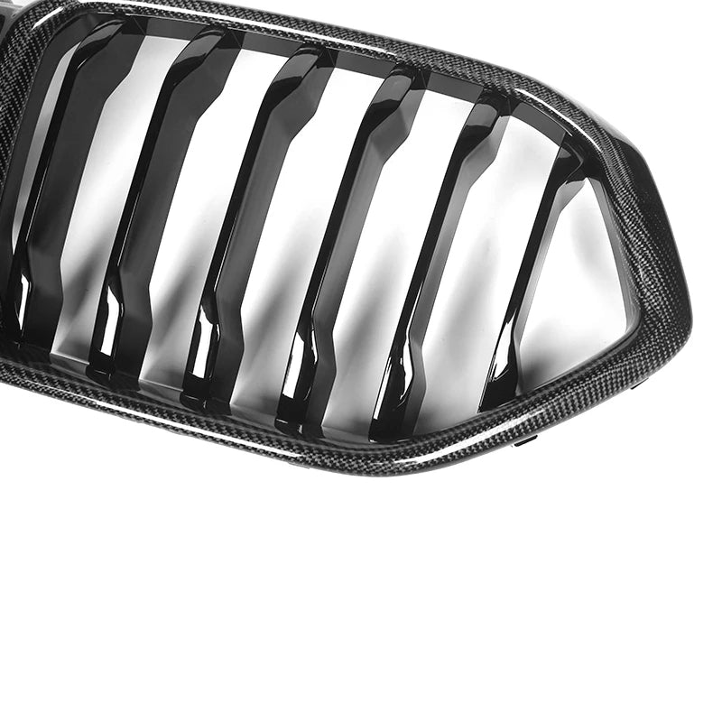 BMW X6/X6M G06/F96 Carbon Nieren Grill mit einzelnen Lamellen (2019-2022)