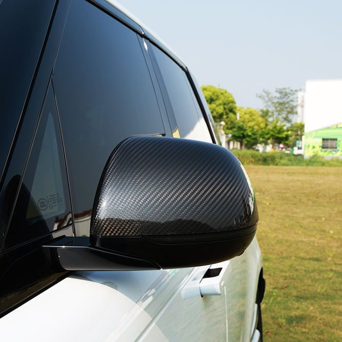 Range Rover Sport L461 Dry Pre-Preg Carbon Fibre Mirror Covers By OPTIC (2023-2025)