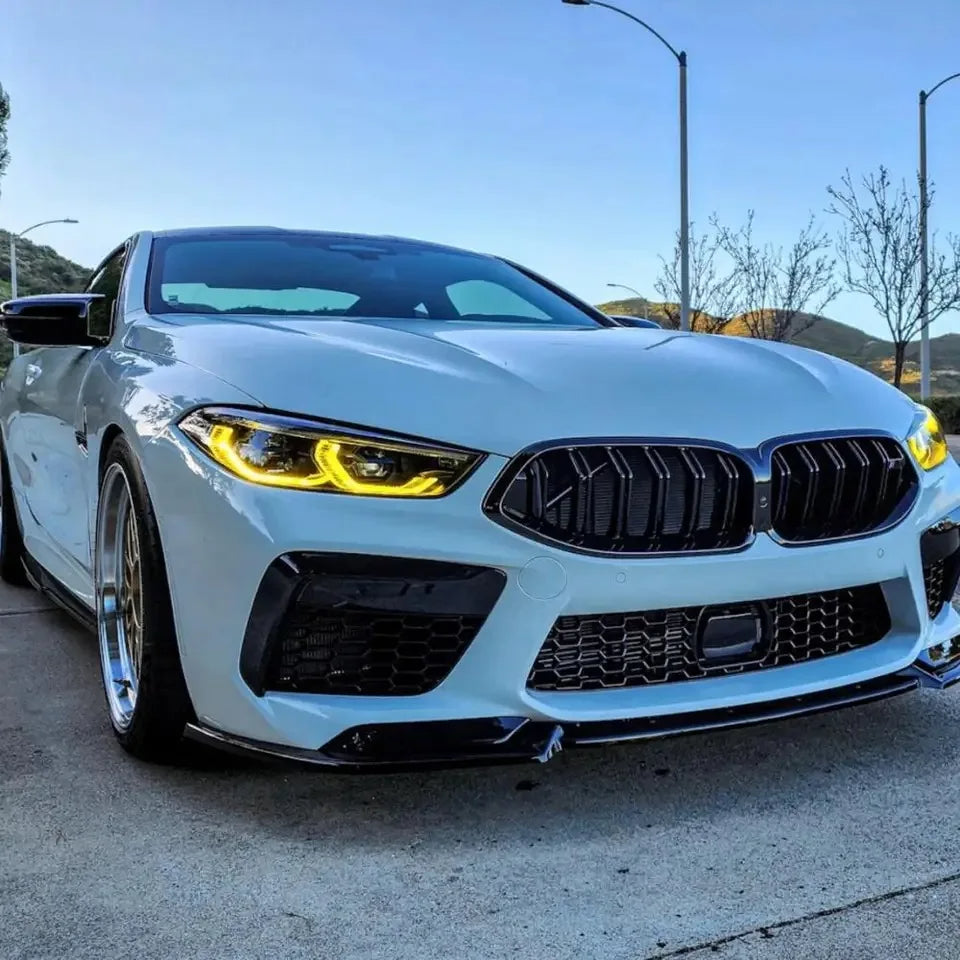 Ensemble de modules LED DRL jaunes style CSL pour BMW Série 8 (G14/G15/G16) & M8 (F91/F92/F93)