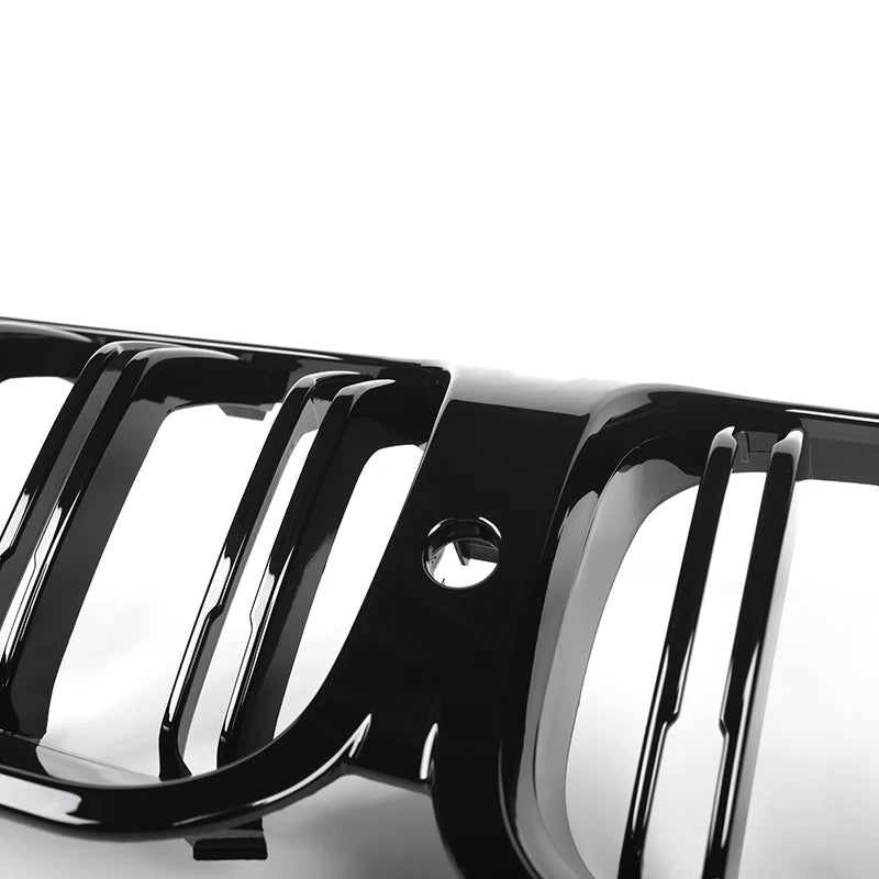 BMW 8er G14/G15/G16 Schwarz Hochglanz Doppellamellen Nieren Grill (2018-2022)