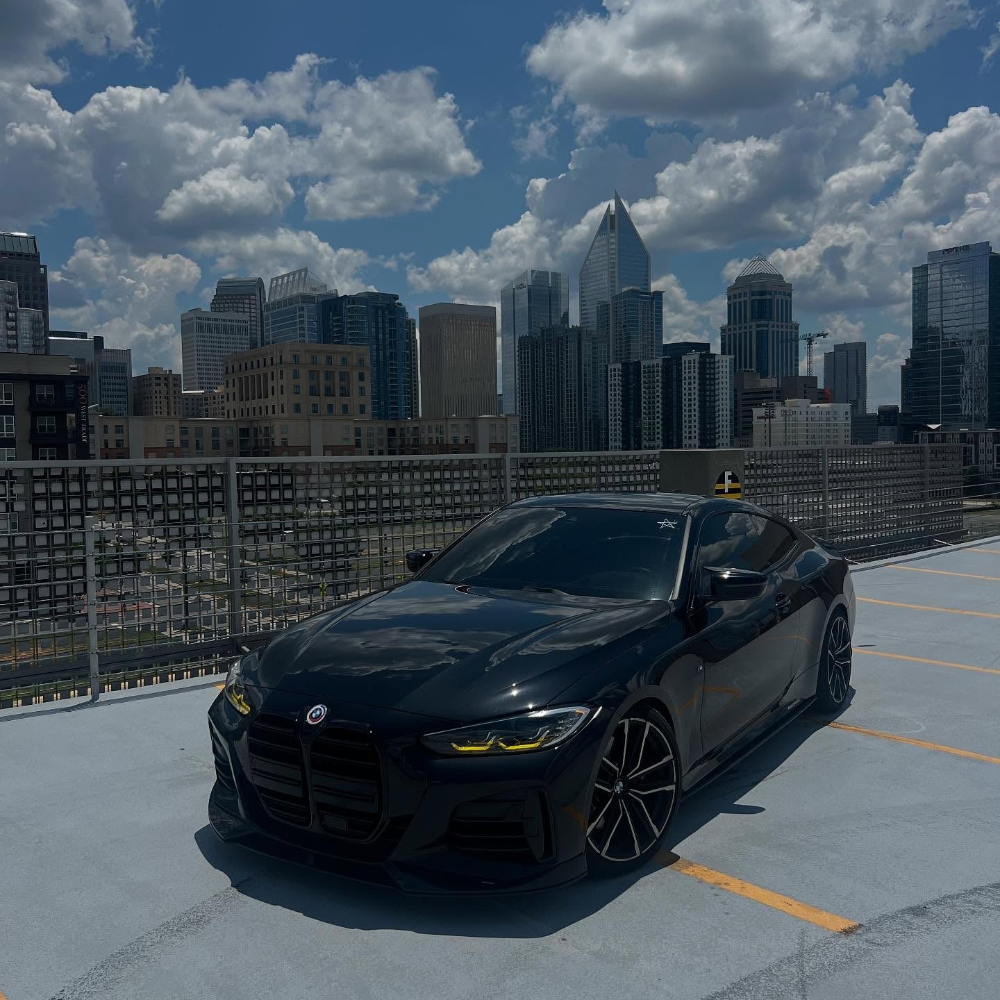 Gelbe CSL-Stil DRL LED-Module für BMW 4er G22/G23/G26 (2021-2025)