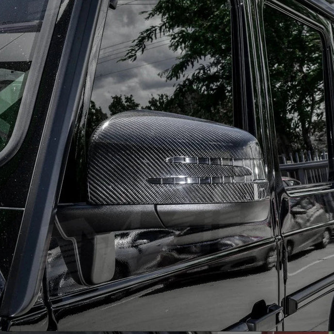 Mercedes G63 W463 Coques De Rétroviseur En Carbone Pré-imprégné (2012-2018)