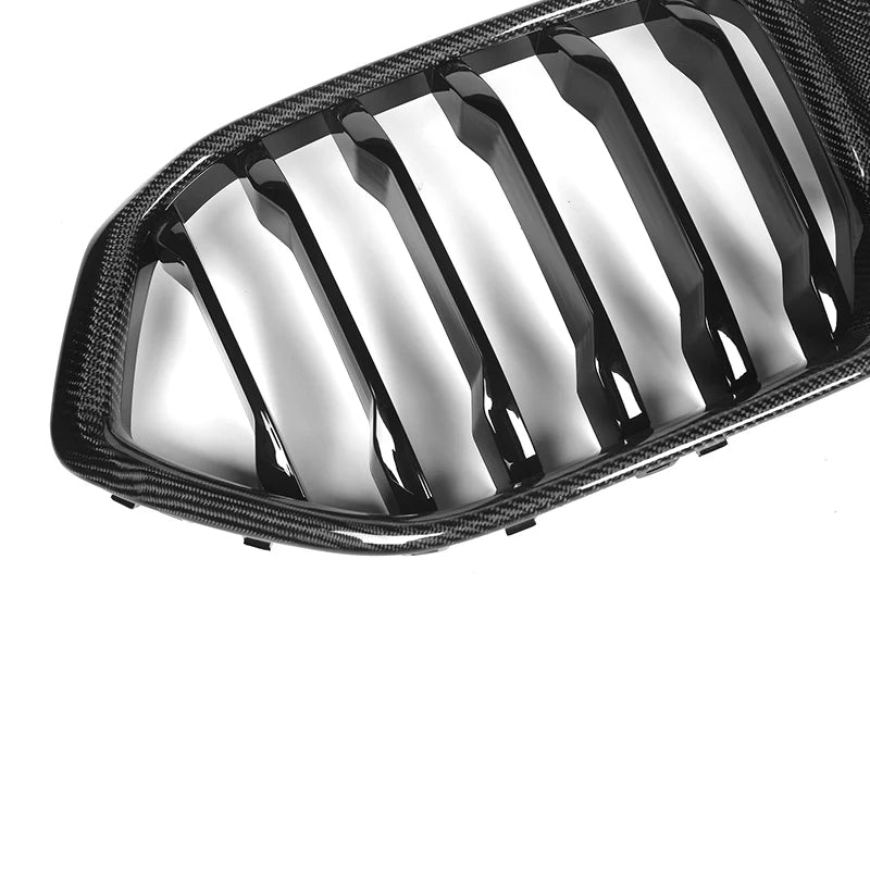 BMW X6/X6M G06/F96 Carbon Nieren Grill mit einzelnen Lamellen (2019-2022)