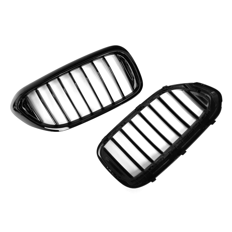 BMW 5er G30 und M5 F90 Schwarz Hochglanz Einzelner Lamellen Nieren Grill (2017-2020)