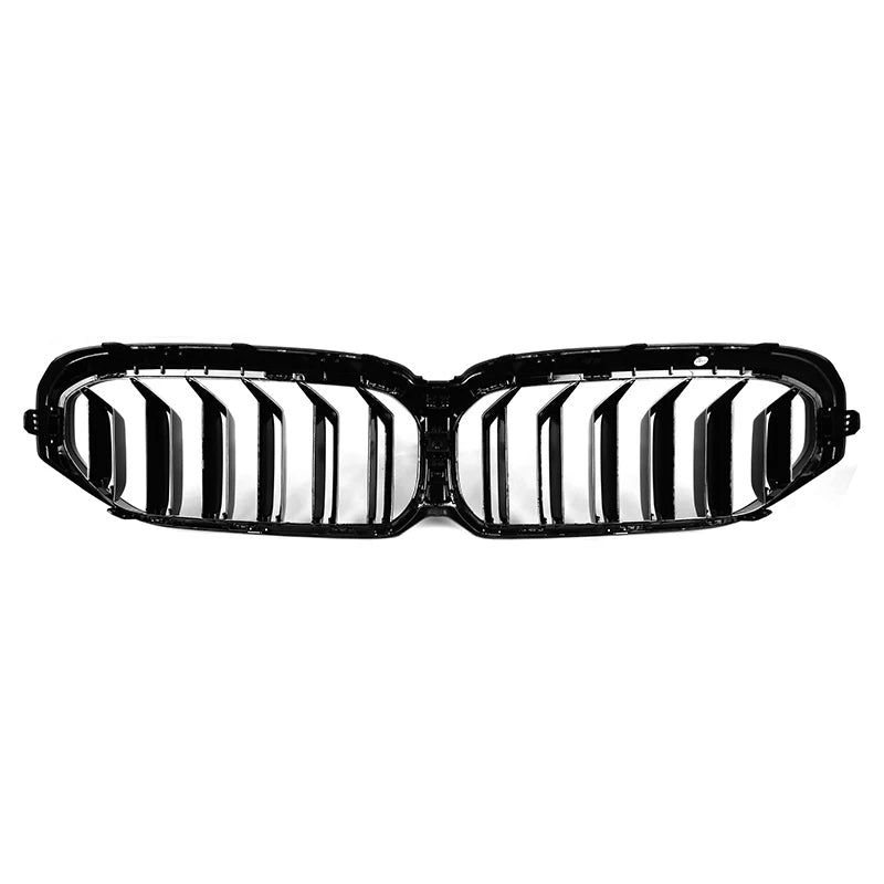 BMW 5er G30 und M5 F90 LCI Schwarz Hochglanz Doppellamellen Nieren Grill (2020-2023)