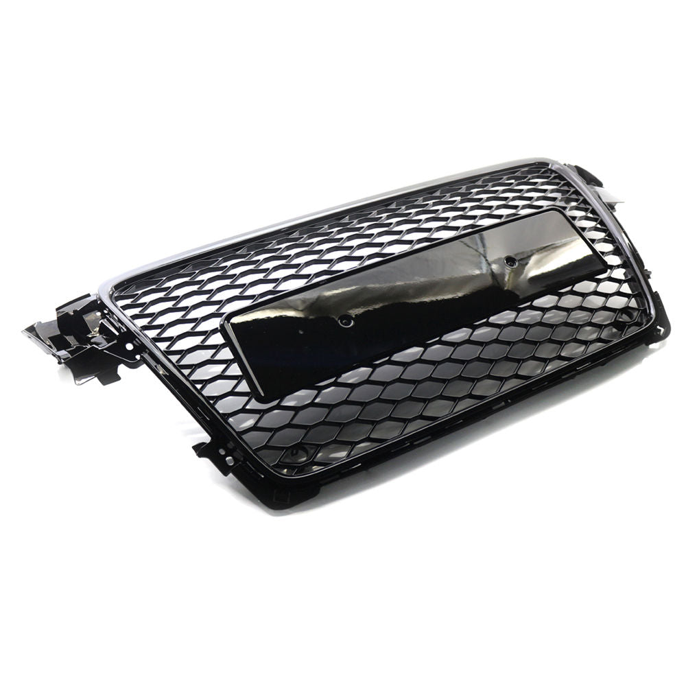 Audi A4/S4 B8 RS4 Style Gloss Black Honeycomb Grill (2008-2012)