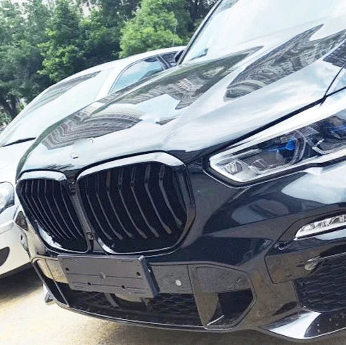 BMW X3/X4 G01/G02 und X3M/X4M F97/F98 Schwarz Hochglanz Nieren Grill (2017-2020)