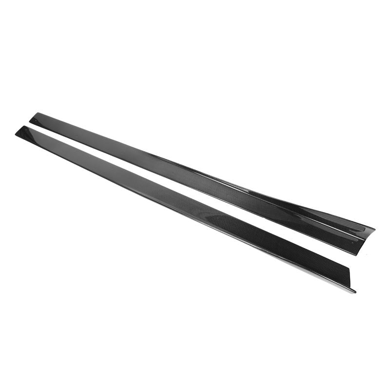 BMW M3 F80 / M4 F82 F83 Carbone Style 3D Extensions de bas de caisse (2014-2018)