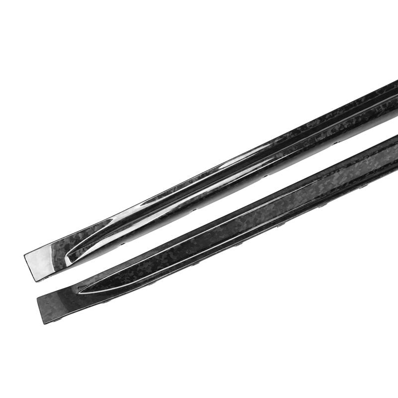 BMW M3 G80 G81 / M4 G82 G83 Forgé à sec pré-imprégné Carbone Extensions de bas de caisse par OPTIC (2021+)