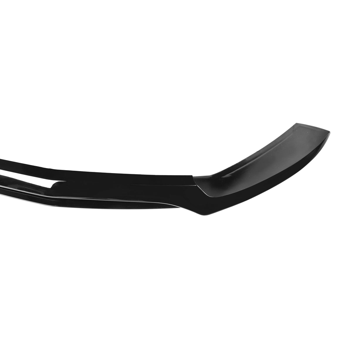 Mercedes C-Klasse W205 C43 Style Hochglanz Schwarze Frontlippe Splitter (2015-2018)
