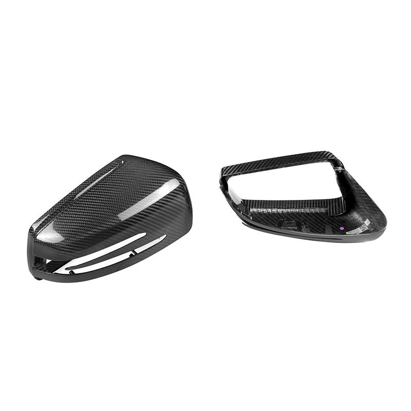 Mercedes W176/W204/W212/W221/X156 Coques De Rétroviseur En Carbone Pré-imprégné