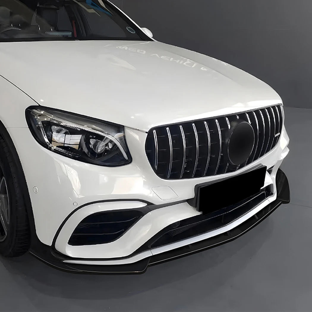 Mercedes X253 GLC63 AMG Gloss Black Front Lip Splitter (2016-2019)