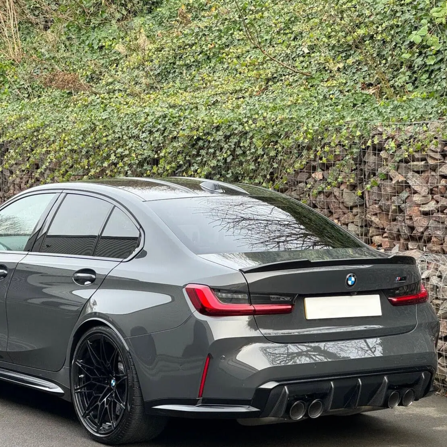 BMW 3er G20 und M3 G80 Pre-Preg Dry CS-Stil Carbon Heckspoiler von OPTIC (2018+)