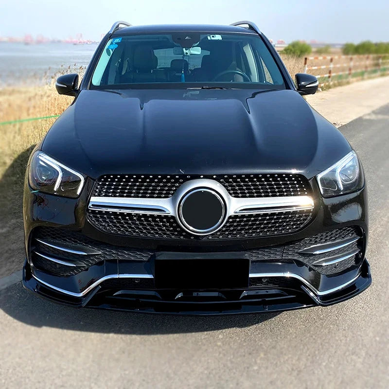 Mercedes GLE W167/C167 Coupé Hochglanz Schwarze Frontlippe (2019-2023)