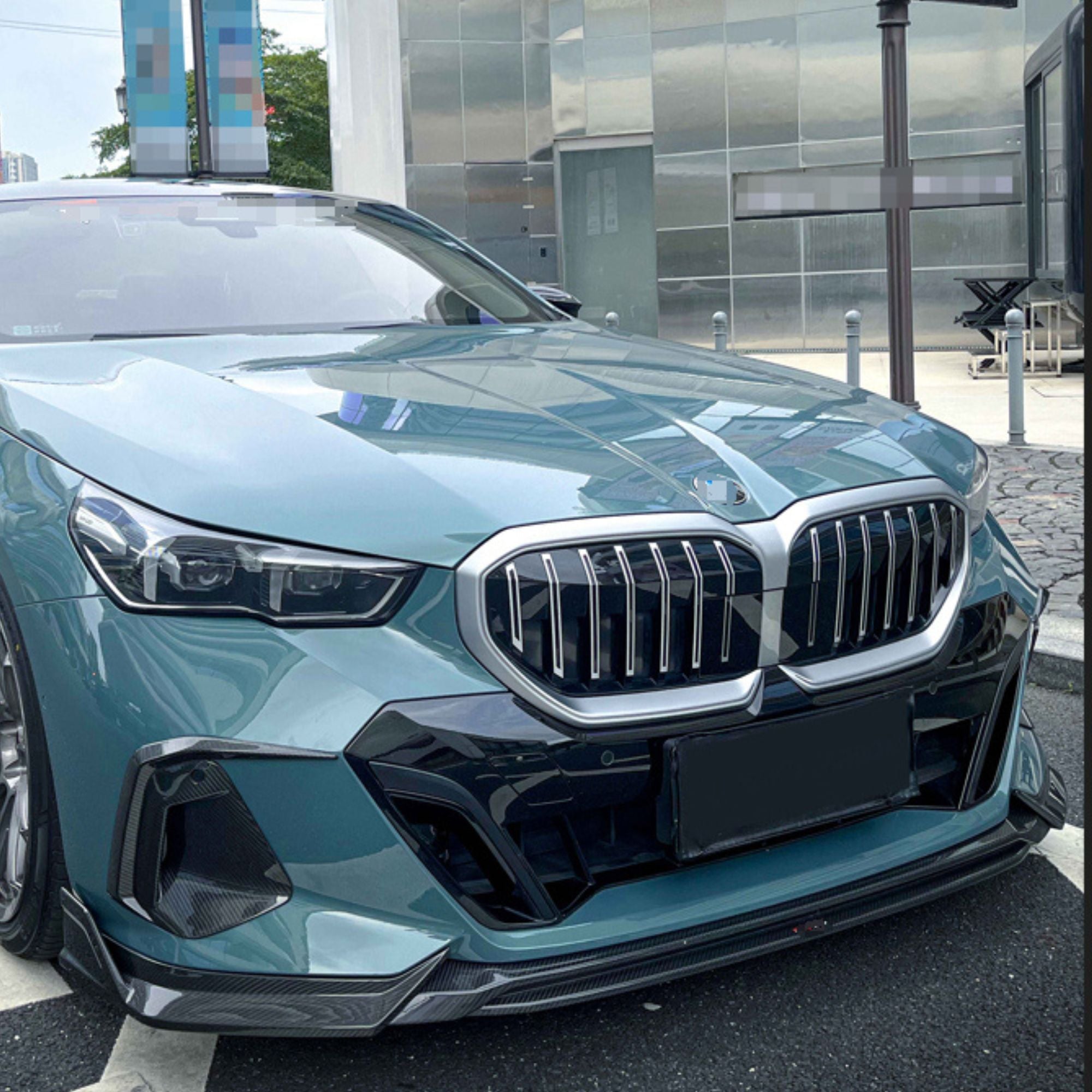 BMW Série 5 G60 G61 Carbone Pré-imprégné Style Tk Lame avant par OPTIC (2024+)