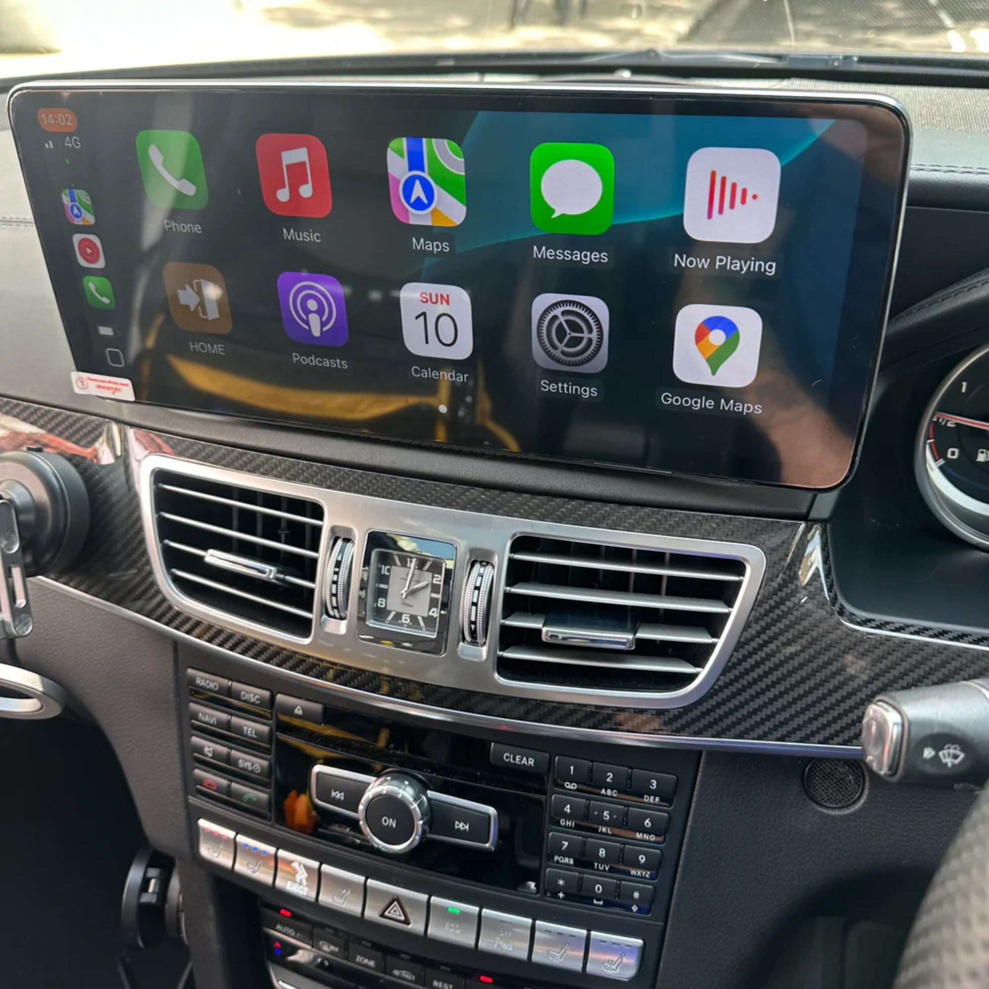 Mercedes E-Class C207 | 12.3" Écran tactile Apple CarPlay/Android Auto | (2009-2016)