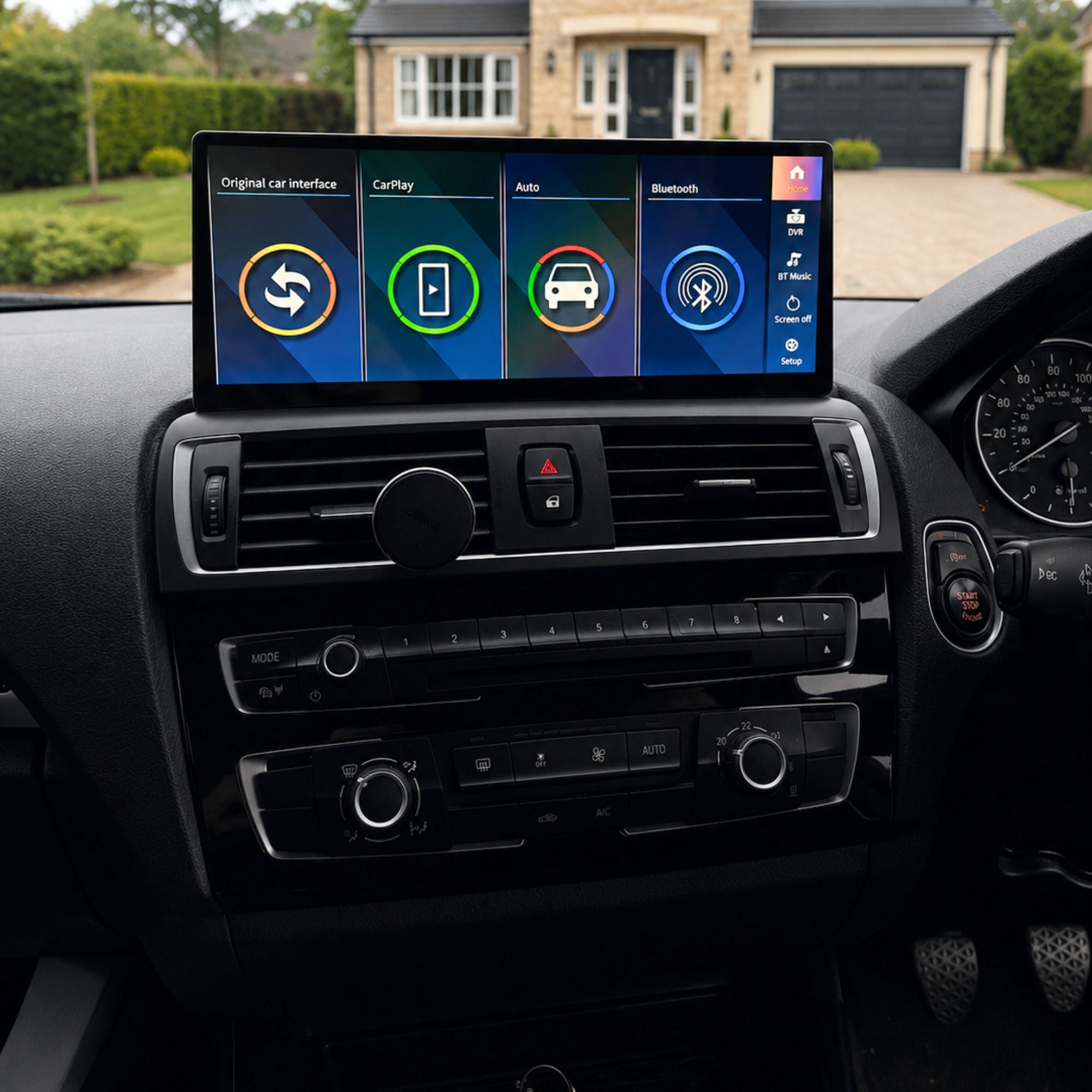 BMW Série 3/4 F30/F31/F34/F32/F33/F36 | M3/M4 F80/F82/F83 | 12.3" Écran tactile Apple CarPlay/Android Auto | (2011-2020)