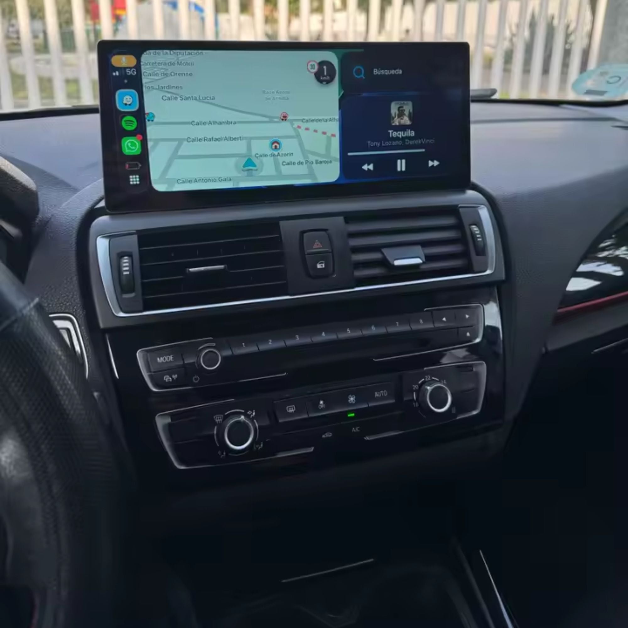 BMW Série 3/4 F30/F31/F34/F32/F33/F36 | M3/M4 F80/F82/F83 | 12.3" Écran tactile Apple CarPlay/Android Auto | (2011-2020)