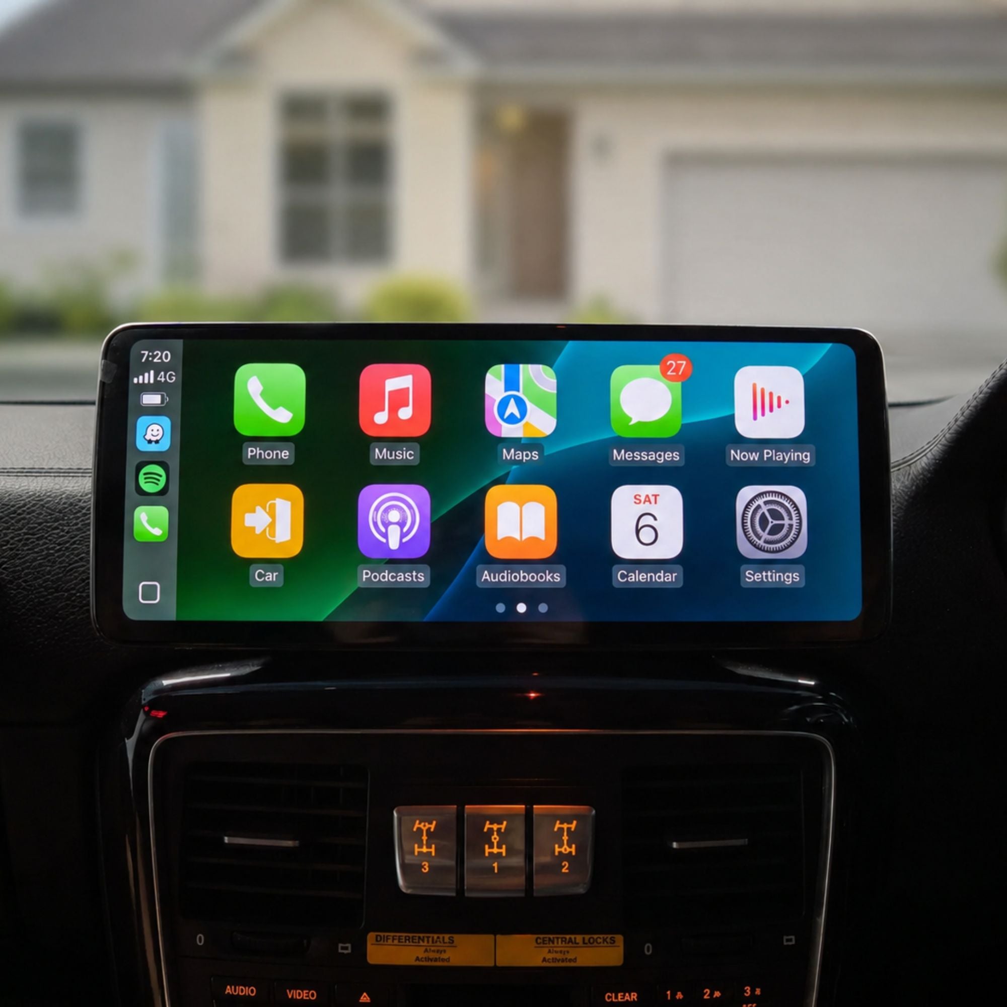 Mercedes G-Klasse W463 | 12.3" Apple CarPlay/Android Auto Touchscreen Display | (2013-2018)