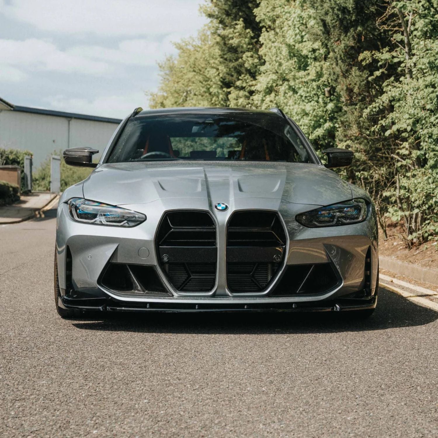 Calandre avant noire brillante CSL pour BMW M3 / M4 G80/G81/G82/G83 (2021+)