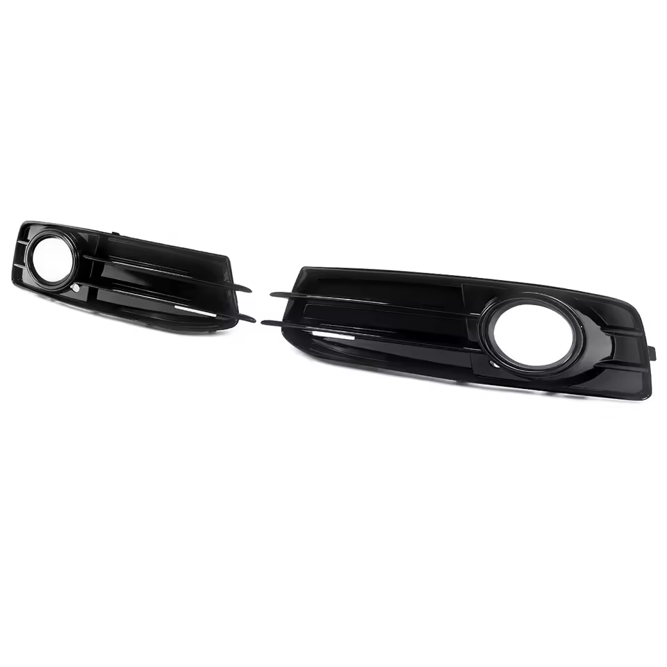 Grilles d’antibrouillard Audi A3 8P S-Line Noir Brillant (2008-2012)