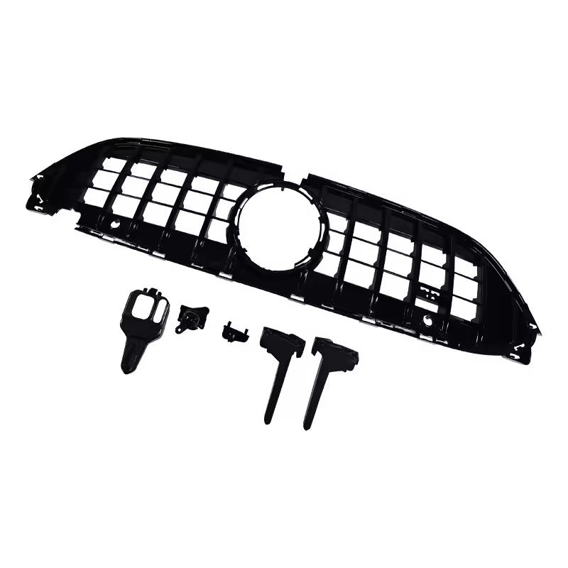 Mercedes CLE C236 Hochglanz Schwarze Panamericana GT Style Grill (2023-2025)