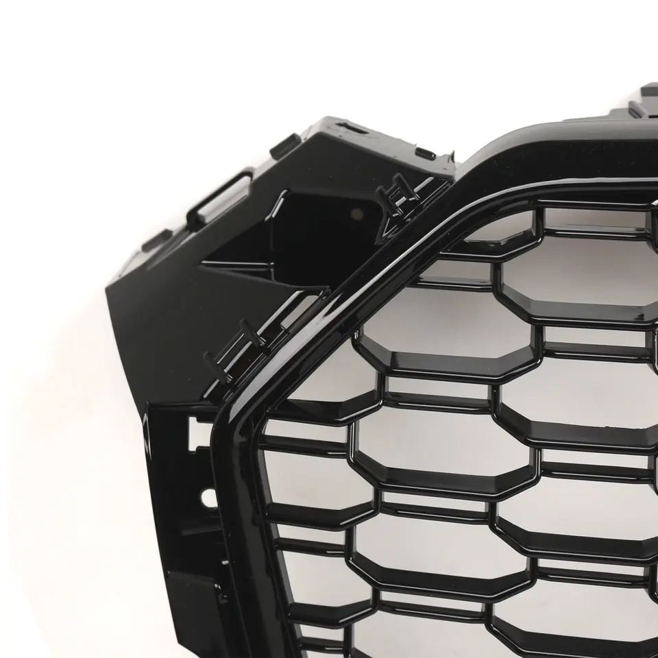 Calandre nid d’abeille noire brillante style RS5 pour Audi A5/S5 B9 (2016-2019)