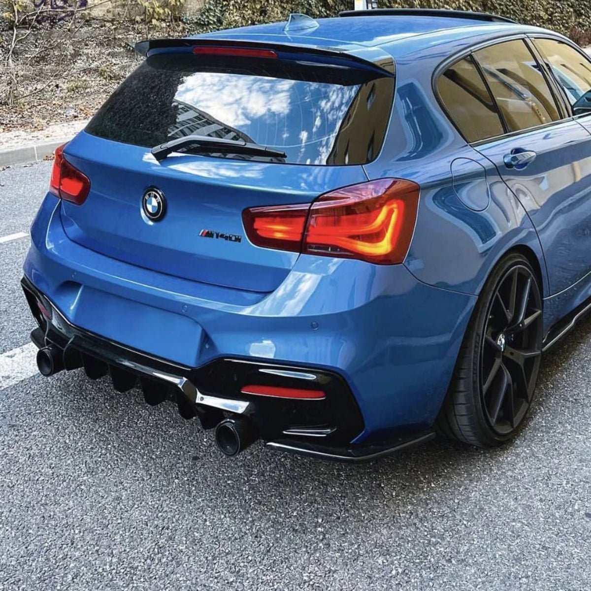 BMW M6 F06/F12/F13 Gerade Carbon Endrohrblenden