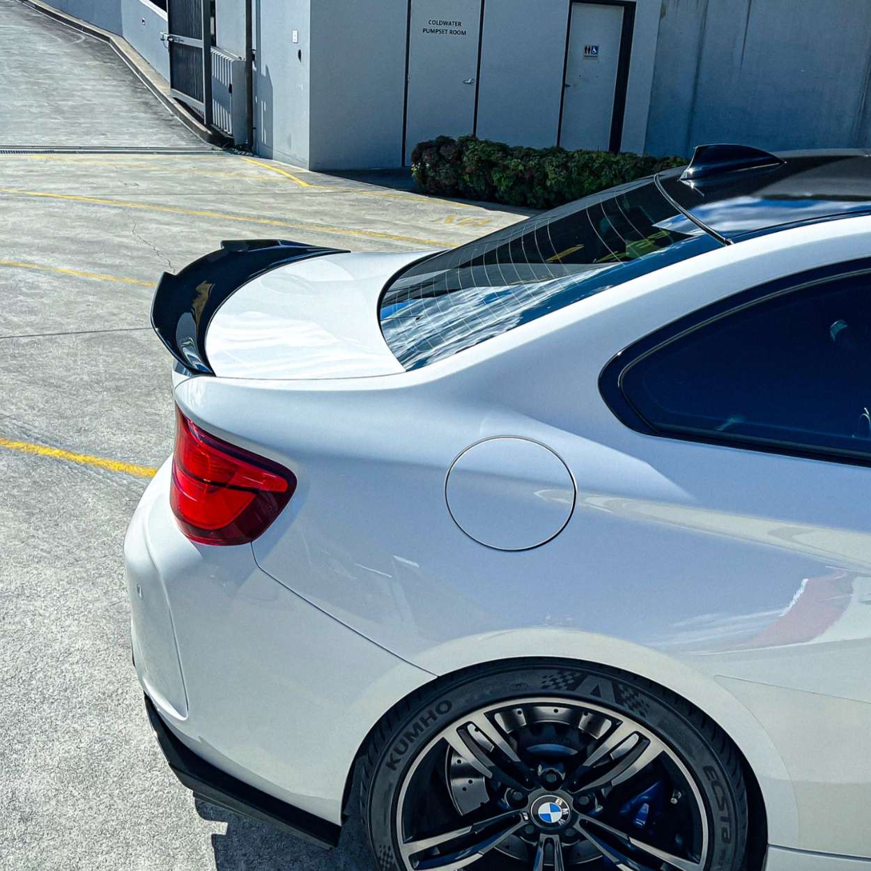 BMW Série 2 F22 / M2 F87 Noir brillant style PSM Becquet arrière (2014-2021)