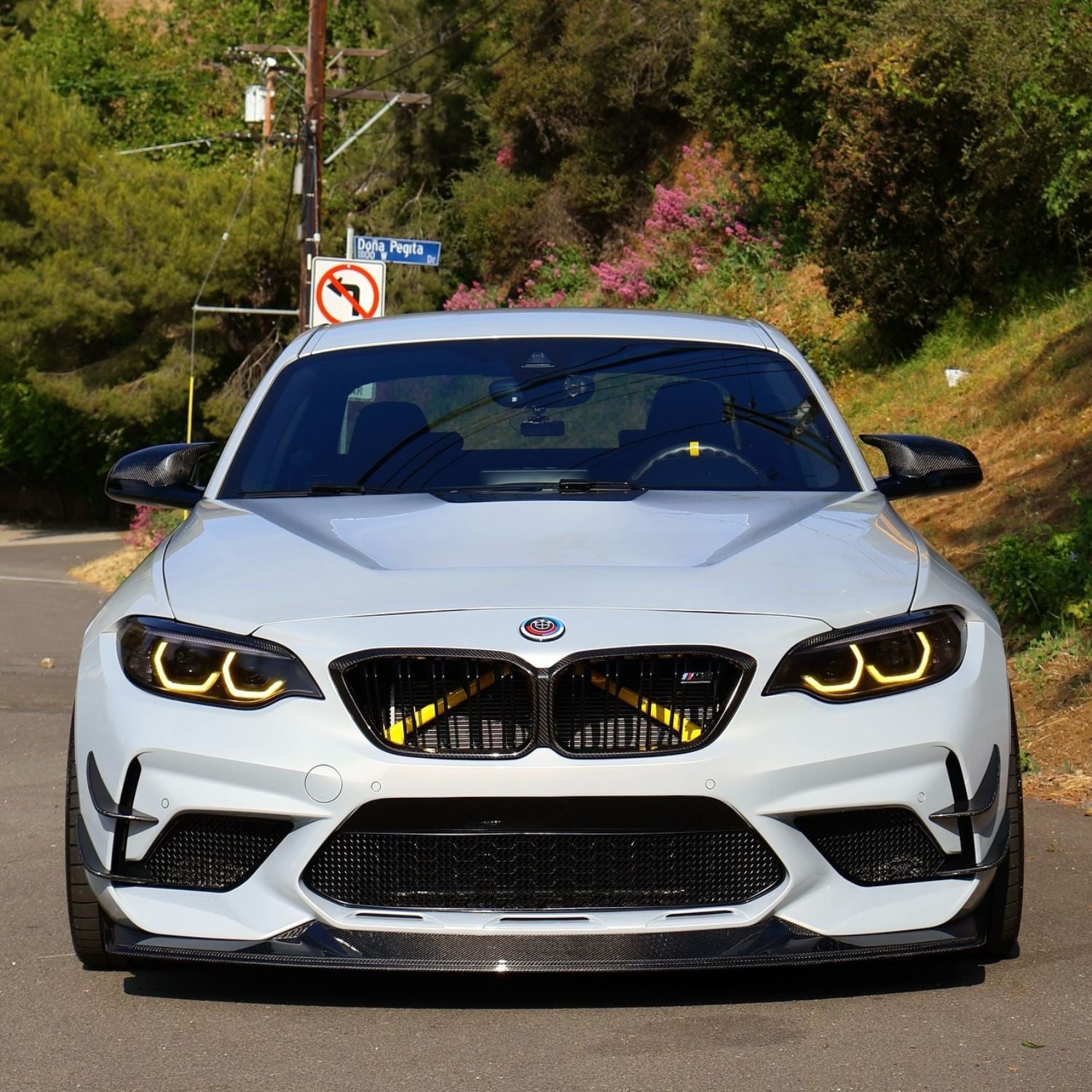 Gelbe CSL-Stil DRL LED-Module für BMW 2er und M2 (F87/F22/F23)