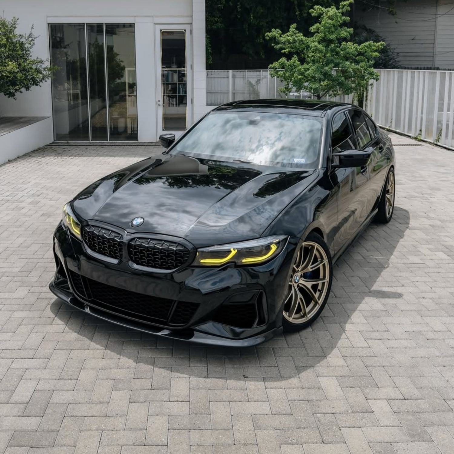 Gelbe CSL-Stil DRL LED-Module für BMW 3er G20/G21