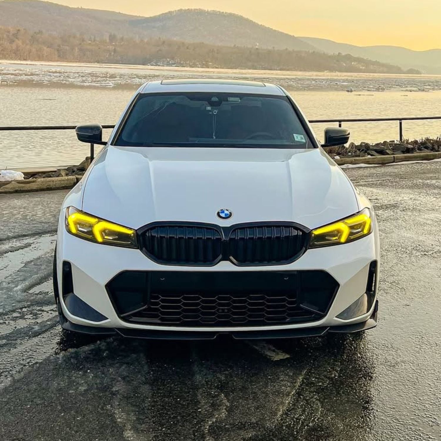 Gelbe CSL-Stil DRL LED-Module für BMW 3er G20/G21