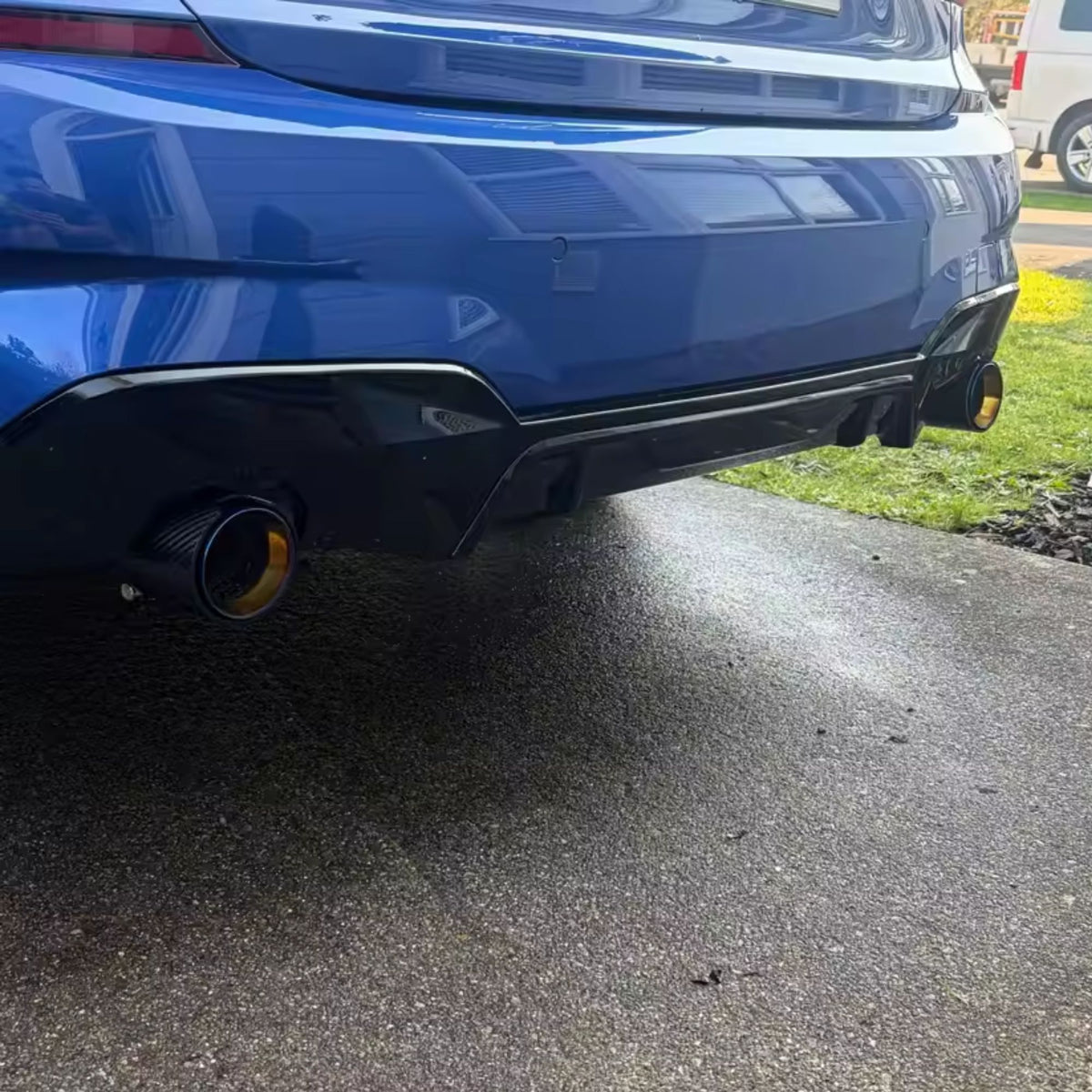 BMW 3er G20/G21 | 320D/330i/320i Gerade Carbon Endrohrblenden