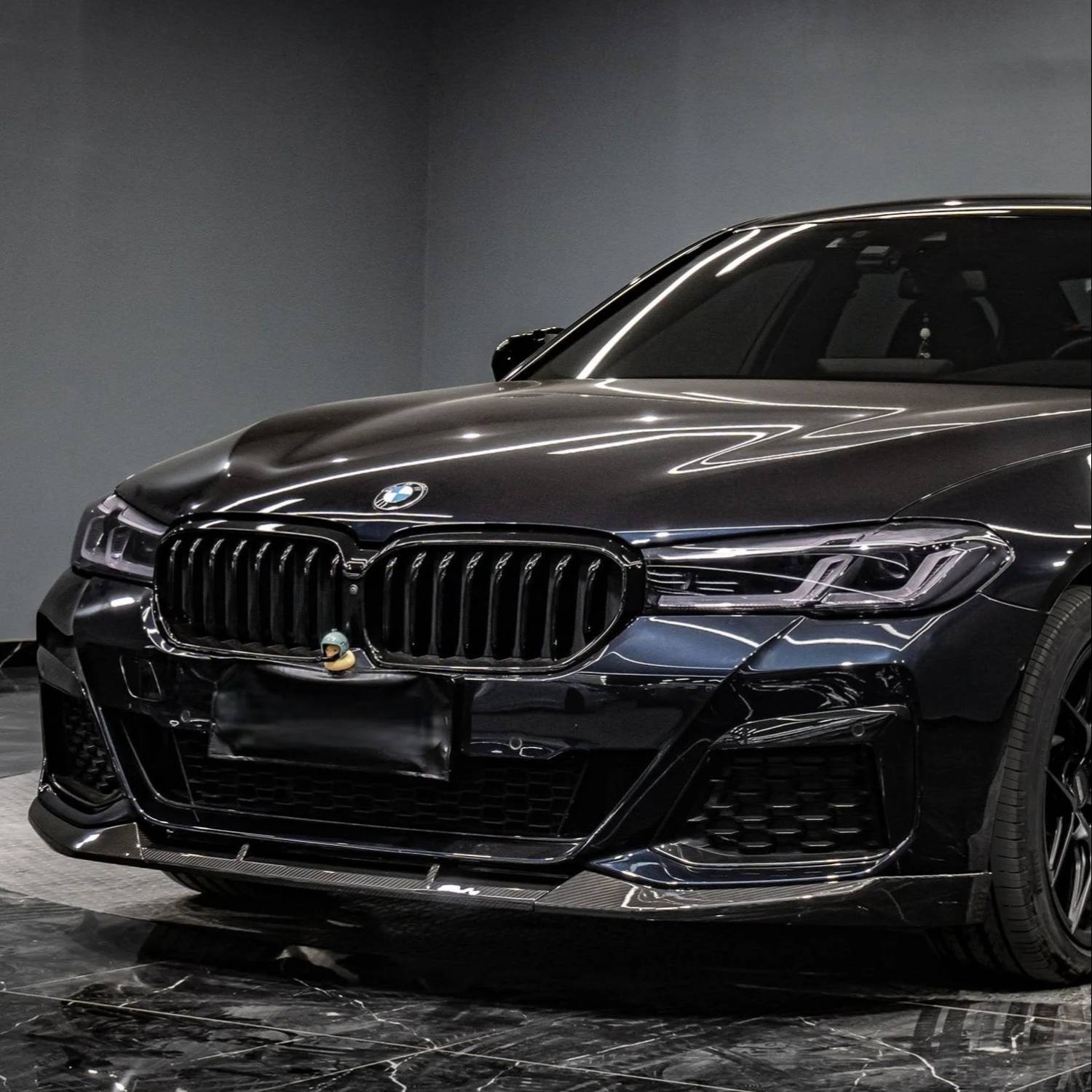 BMW Série 5 G30 LCI M-Sport Carbone Pré-imprégné Style Mp Lame avant par OPTIC (2021-2023)