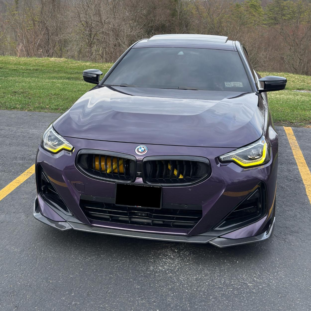 BMW Série 2 G42 Carbone Style MP Lame avant (2021+)