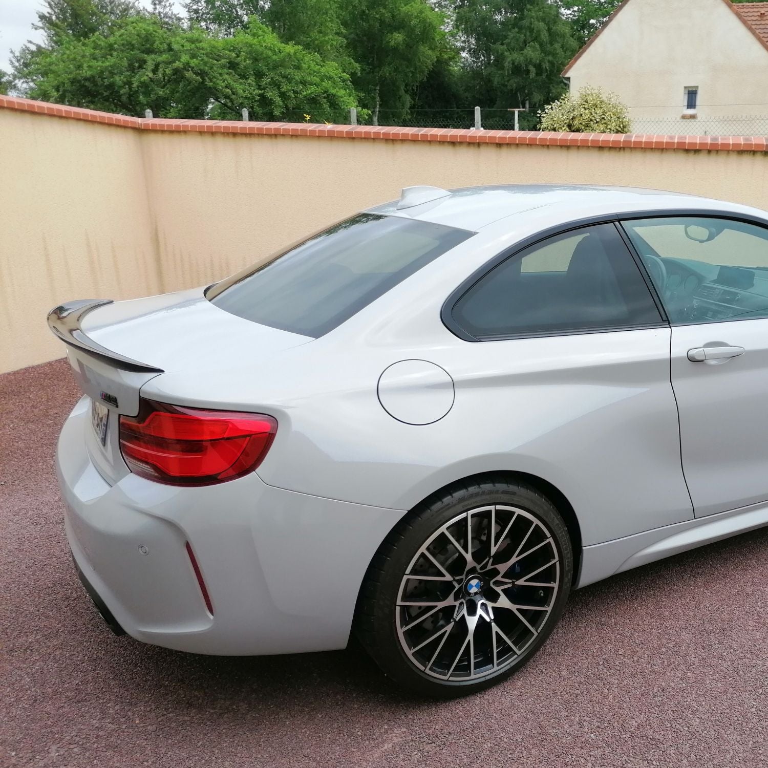 BMW Série 2 & M2 F22 F87 Carbone Pré-imprégné Style Mp Becquet arrière par OPTIC (2014-2021)