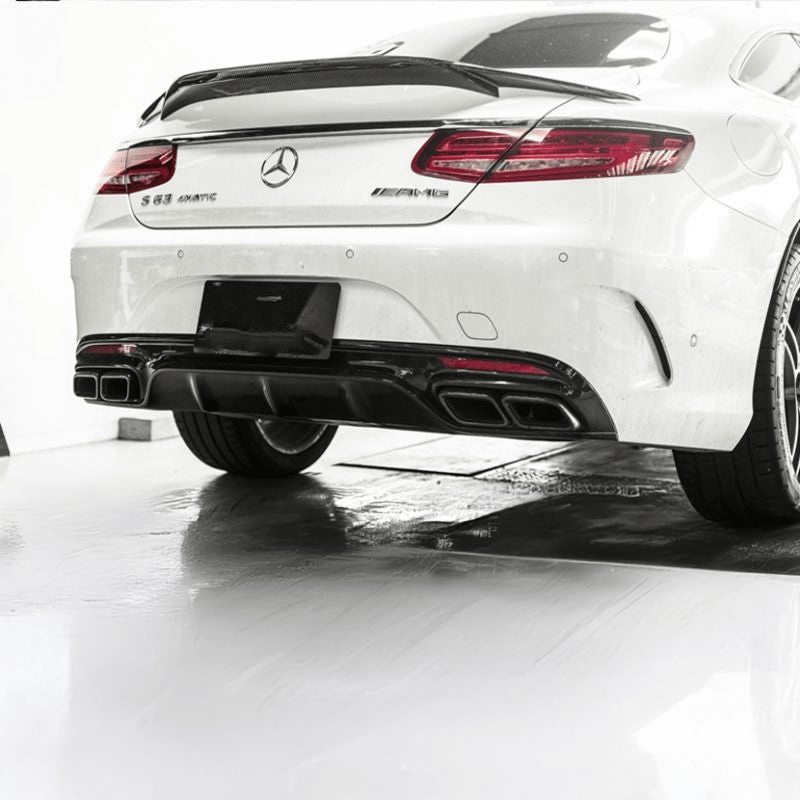 Mercedes S-Klasse C217/S63/S65 PrePreg Carbon B Style Heckspoiler (2015-2020)