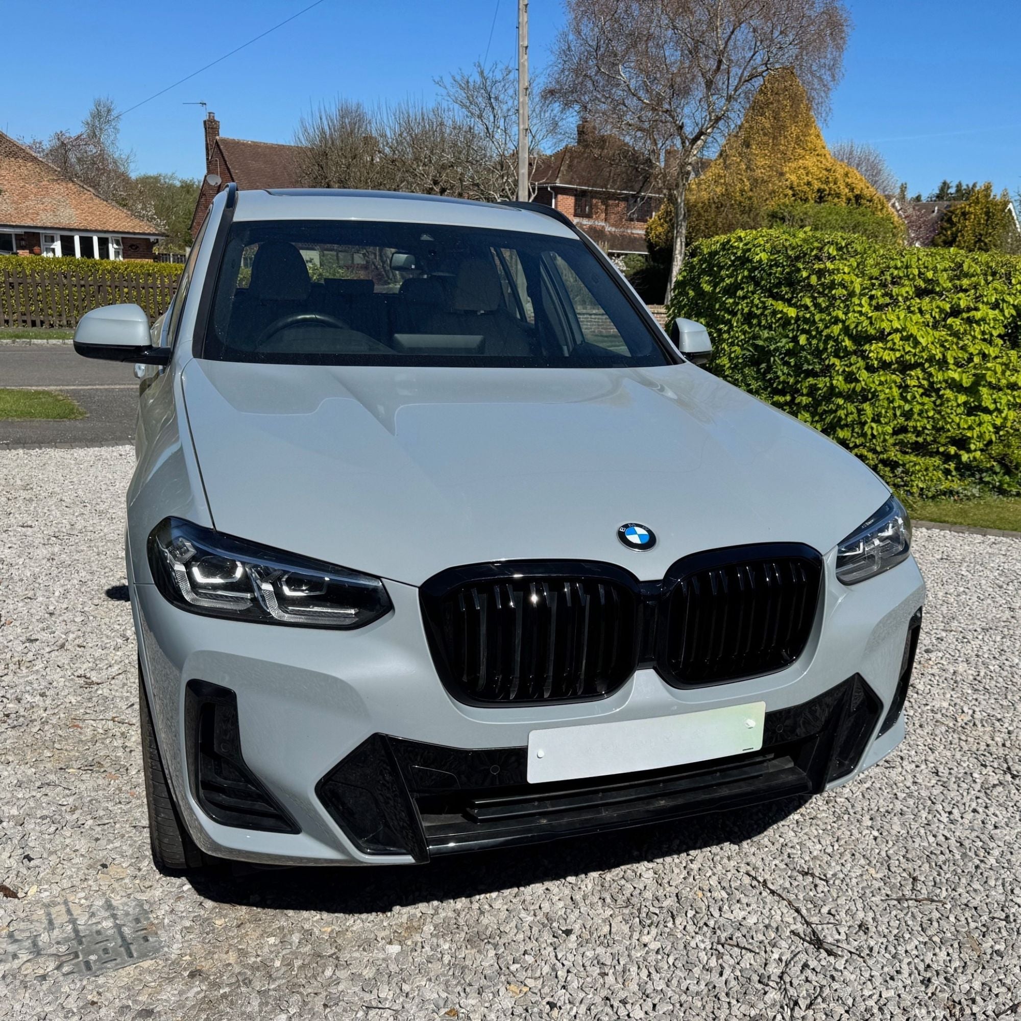 BMW X3 X4 G01 G02 & X3M X4M F97 F98 LCI Calandres avant noir brillant (2021+)